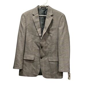 Andrew Fezza Signature collection Macy’s mens store Blazer Jacket NWT Size 40L